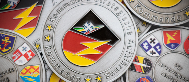 Bundeswehr Coin Elektronische Kampfführung