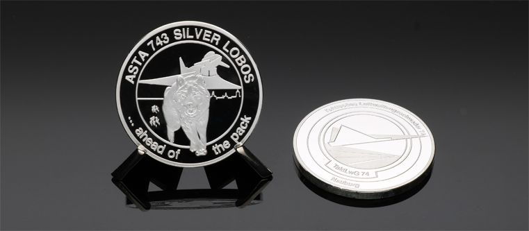 Luftwaffen Coins aus Silber