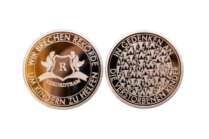 Rekordteam Silbermünze