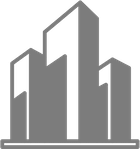 Symbol Hochhäuser für Unternehmen