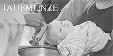 Taufmünzen mit persönlicher Gravur oder Prägung