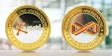 Individuelle Ruhestandsmünze BiMetall Softemaille Verti